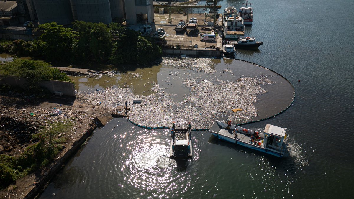 We are now deployed in 7 out of the 11 streams that flow through Jamaica's capital.

Once Interceptors go live in the remaining 4 streams later this year, Kingston will become the first city to have completely tackled its plastic leakage!

Video:
youtube.com/watch?v=dsyHYP…