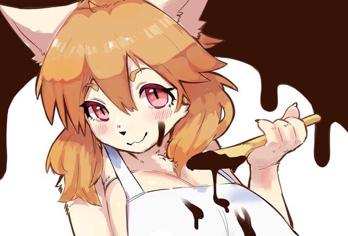 【イラスト】🍫🧪🍌/ねずみっき|あの作者のケモエロ漫画が読みたいプロジェクト|https://t.co/0Kjge0MfoY 