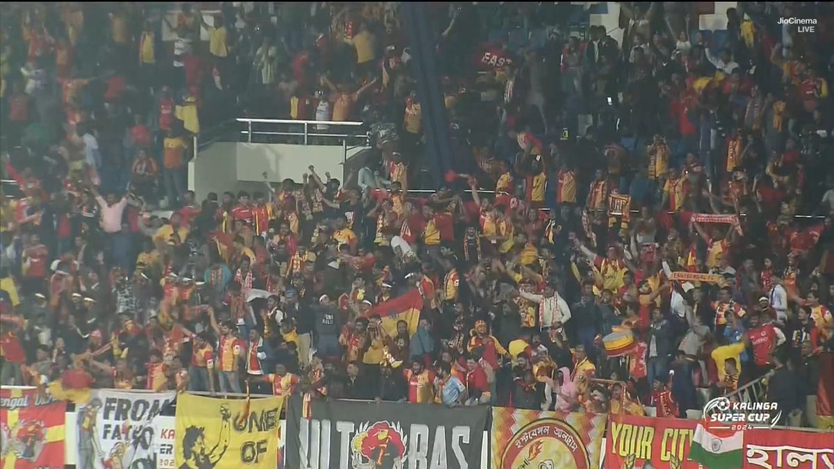 East Bengal are the champions of #KalingaSuperCup2024. We are off to Asia !!

JOY EAST BENGAL !! #BangalBrigade has done it !!