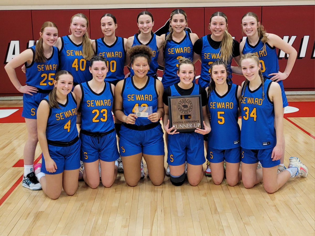 Congratulations girls basketball, Central Conference tournament runner-up! #sewardjays