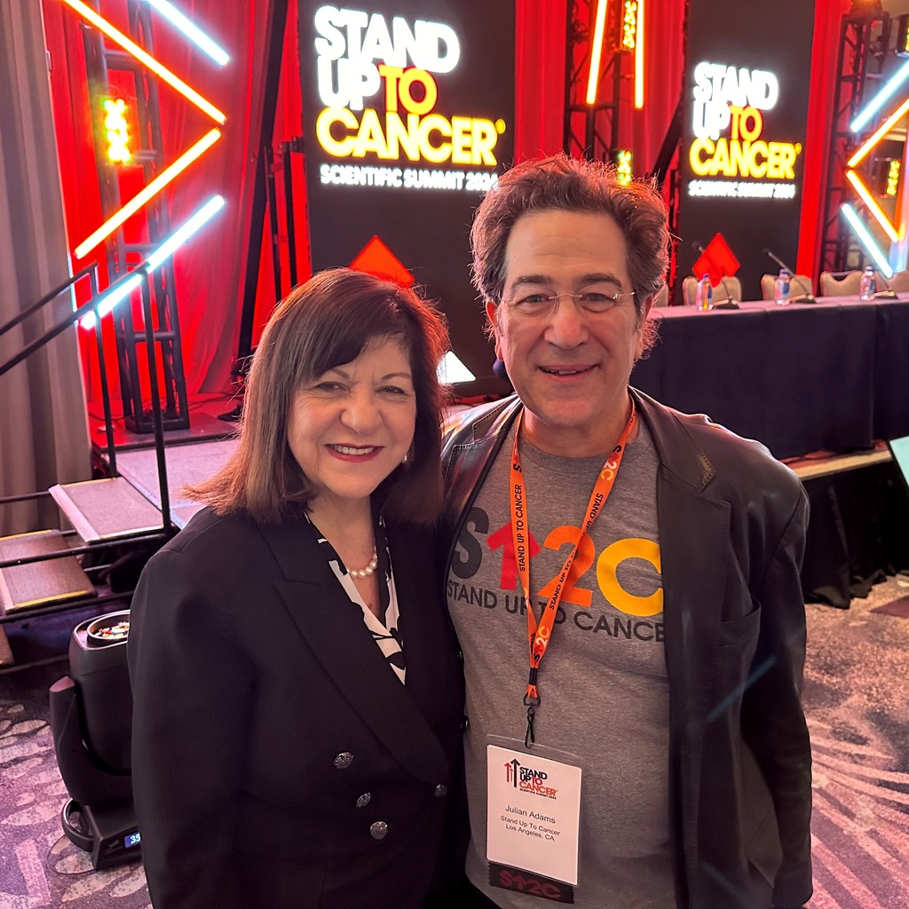 It is great to see Stand Up To Cancer CEO Julian Adams as we prepare to convene the #SU2CScienceSummit. The @AACR is proud to work as the Scientific Partner of @SU2C to accelerate lifesaving discoveries.