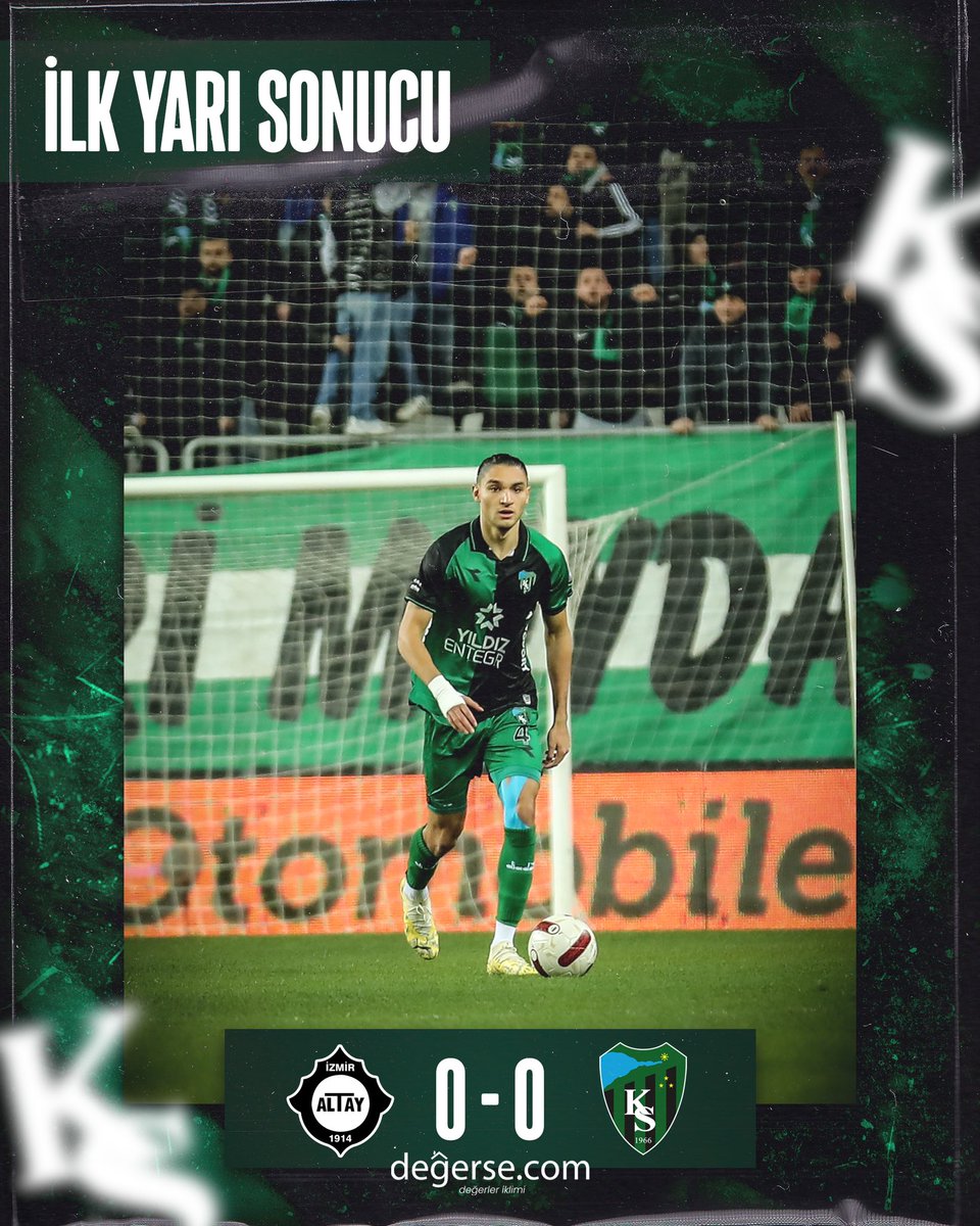 Kocaelispor's tweet photo. 📣 İLK YARI SONUCU
Altay 0-0 Kocaelispor
#ALTvKS https://t.co/JJLeFs35BS