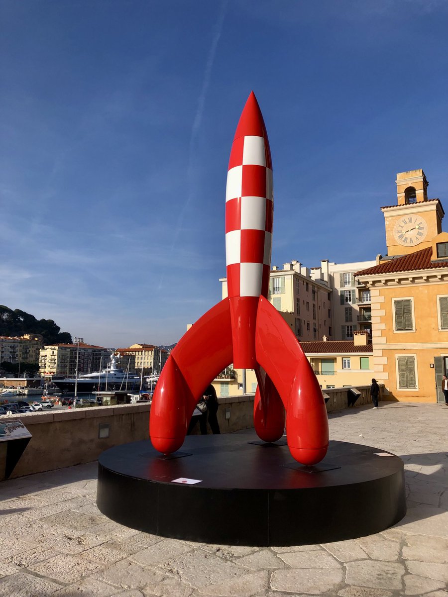 Superbe exposition Tintin, Hergé et l’art à l’espace culturel Lympia au port de Nice #CotedAzurFrance #ExpoTintin #Hergé #Lympia