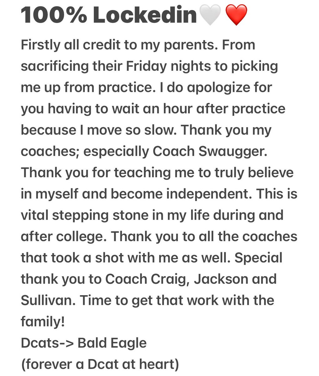 After an amazing recruitment process. I can finally announce I am 100% #LockedIn <a href="/Coach_CraigDL/">Rashad Craig</a> <a href="/Coach_Mul/">Dan Mulrooney</a> <a href="/LHU_Football/">Lock Haven Football</a>