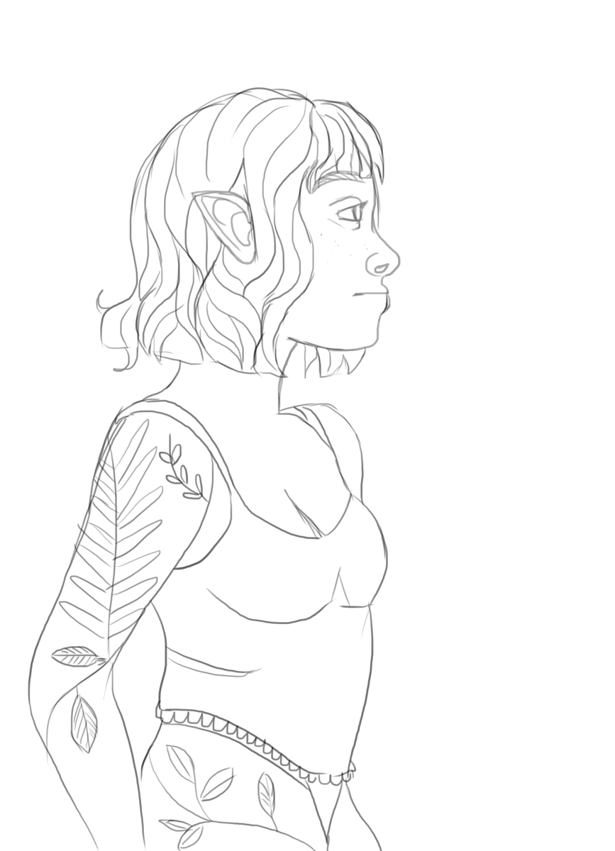 Caitlamity's tweet photo. My #characterdesign of my character Bambi <3 https://t.co/8U2SmNcvnS