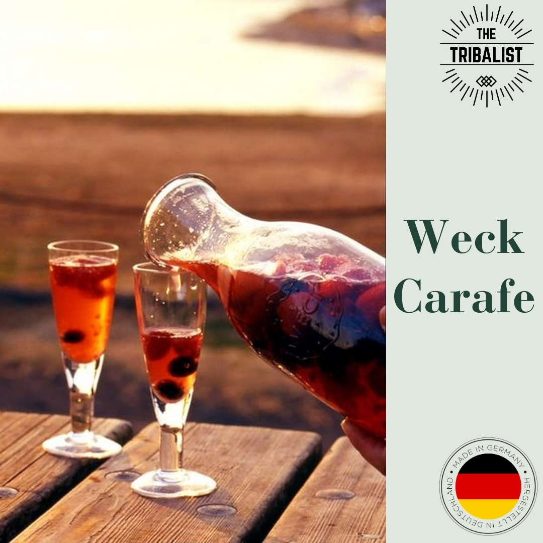 TheTribalistnow's tweet image. Experience hydration bliss with the Weck Carafe sustainably packaged. Durable, stylish, and eco-friendly. Ideal for bedside or fridge. German glass quality. Amazon Link: amzn.to/3vGZyzo 

 #WeckCarafe #SustainableLiving #HydrationEssentials #EcoFriendly #recycle