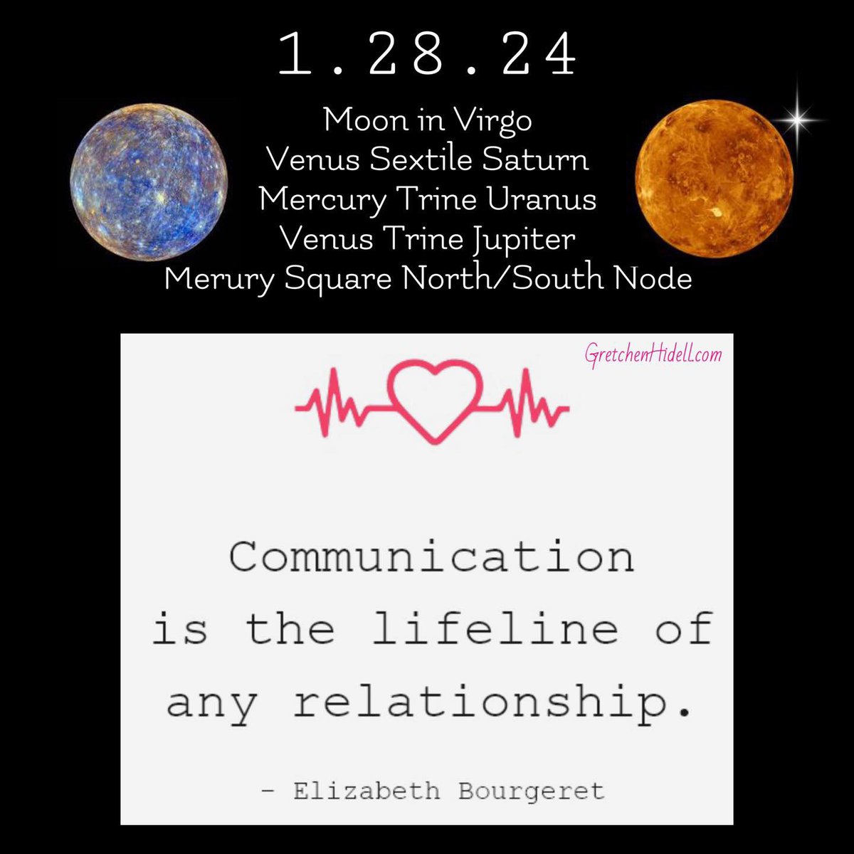 AstroUpdate's tweet image. This is a very busy #astrological weekend. ✨ The energies are (mostly) pleasant, there’s just a lot of them. There’ll be 2 Venus transits &amp;amp; 2 Mercury transits, which highlights love &amp;amp; communication. While the #VirgoMoon is trying to categorically make sense out of all of it. 🌙