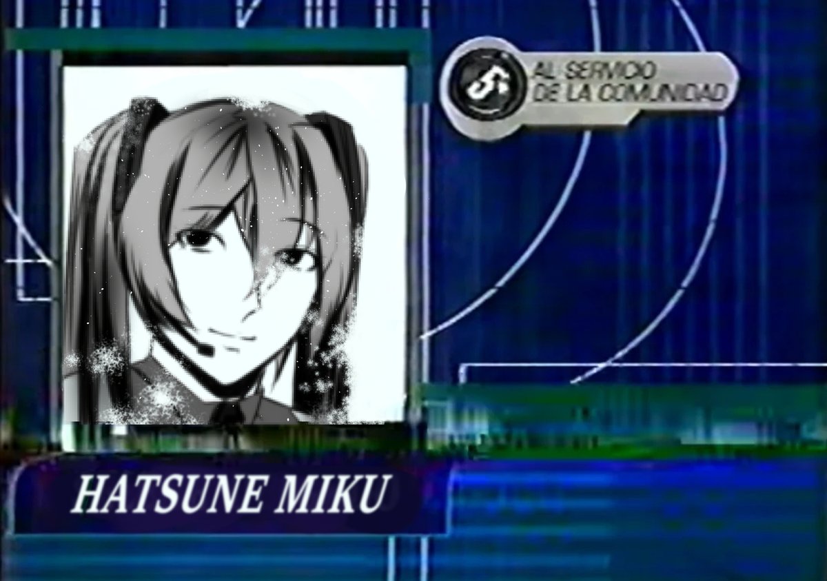 blue0pon's tweet photo. @LOBOTOLOID Hastune Miku extraviada desde el 22 de abril https://t.co/fIXFA437sy