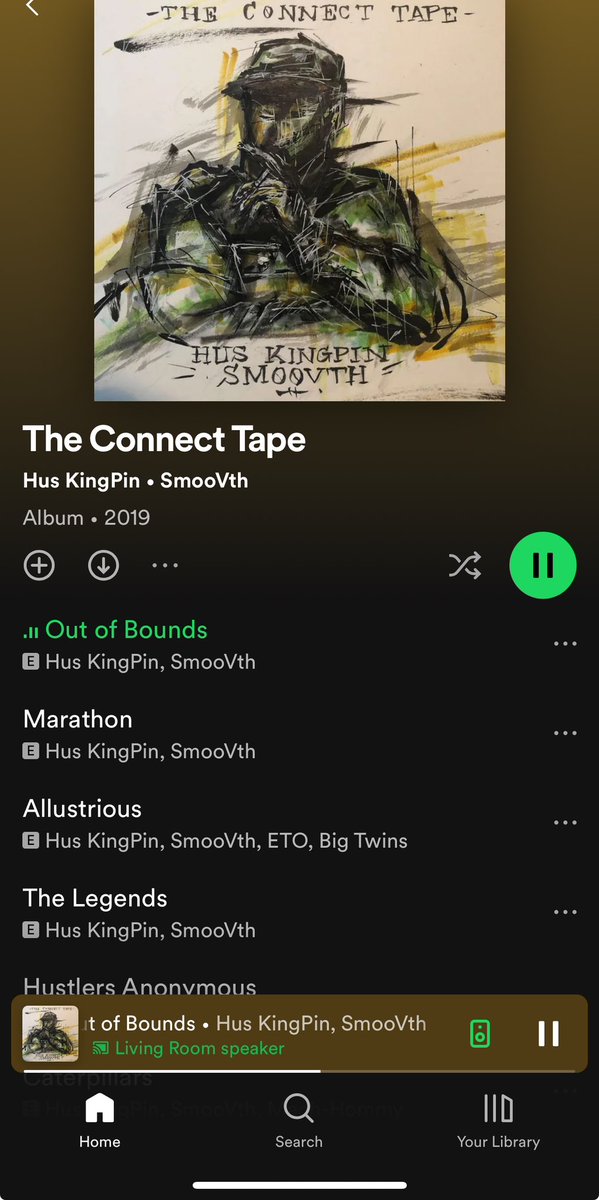 I’m in my @HusKingpin bag all day ! His catalog is wild fire and Pen 🖊️ game whoa .. taken time to craft bars are important ! Take y’all time and just listen ! Smoovth , sheesh ! Bars
