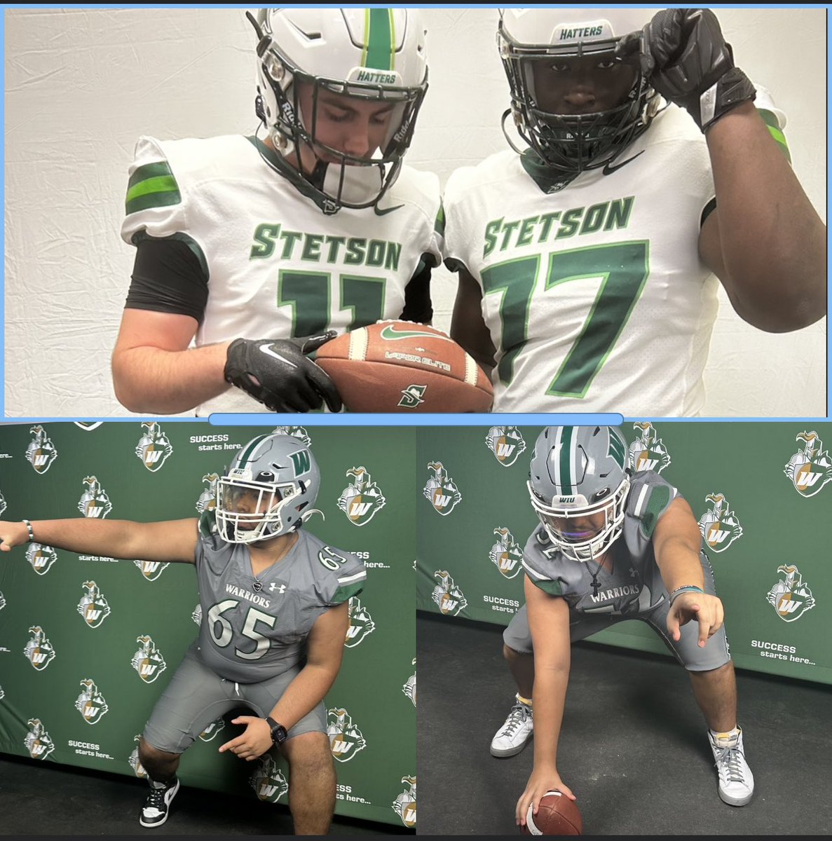 Steve Hartz (@coach_hartz_2) on Twitter photo Couldn’t be prouder of these 4 men on their official visits! They are definition of student athletes and leaders in school and community! <a href="/ChrisBolanos_52/">Chris Bolanos</a> <a href="/CJimenez112024/">Chris Jimenez</a> <a href="/TedEugene1/">Ted Eugene</a> <a href="/juan_martinez65/">Juan Martinez</a> Couldn’t be prouder of these 4 men on their official visits! They are definition of student athletes and leaders in school and community! <a href="/ChrisBolanos_52/">Chris Bolanos</a> <a href="/CJimenez112024/">Chris Jimenez</a> <a href="/TedEugene1/">Ted Eugene</a> <a href="/juan_martinez65/">Juan Martinez</a>