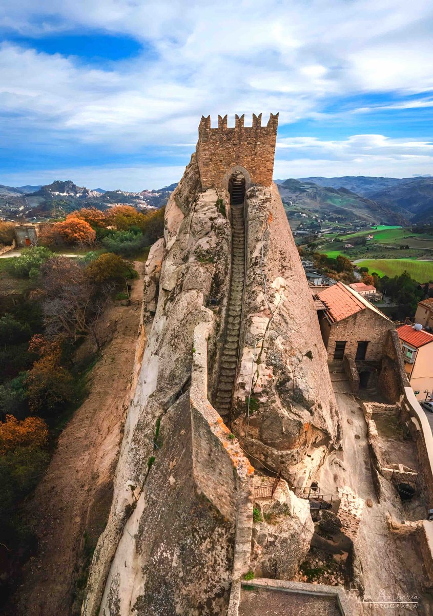 Sperlinga Castle, one of the most beautiful villages in Sicily. What ❤️ 📷 Filippo Barbaria photo (after photo)