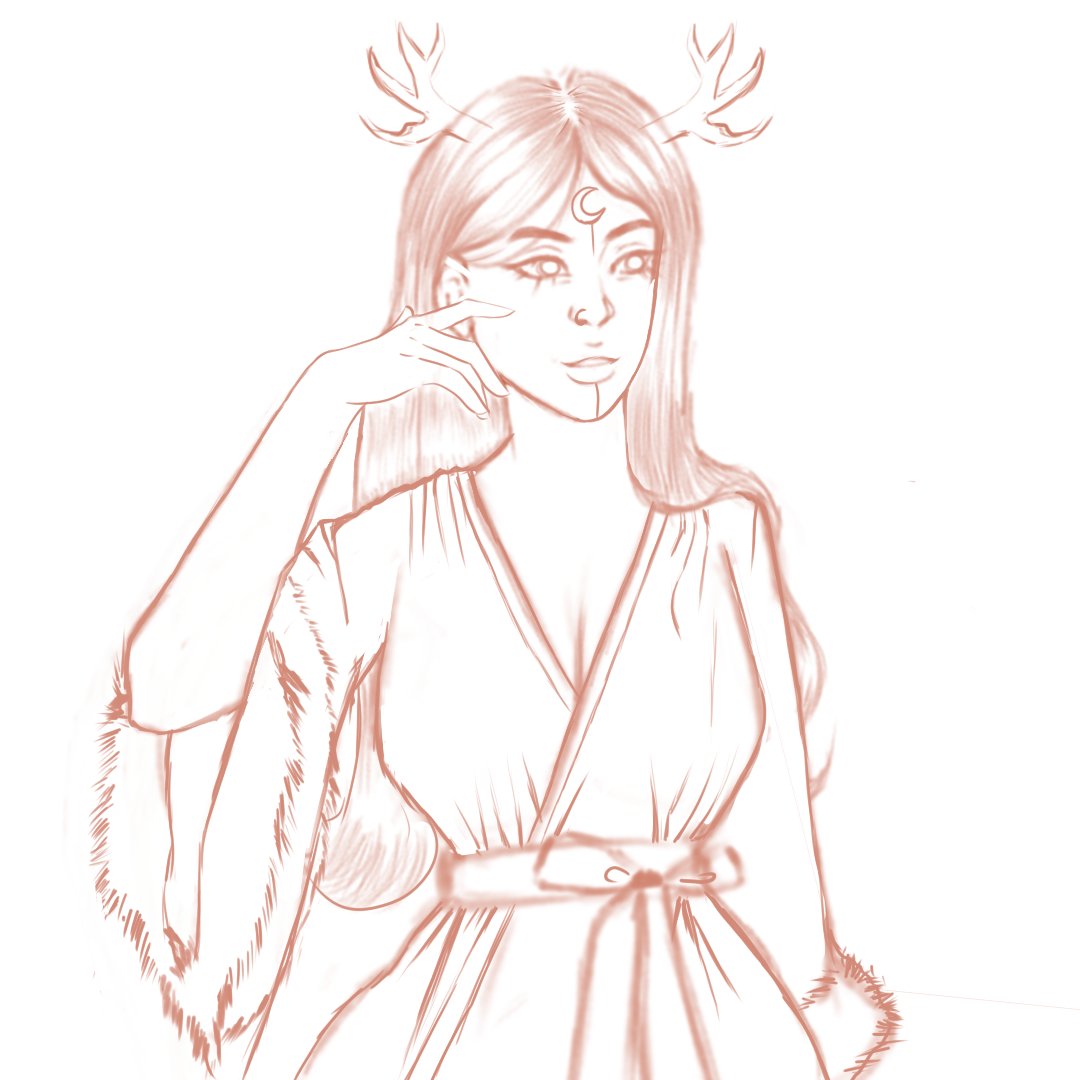 WIP!!An art trade with <a href="/moonyful_/">moony🌛</a> ! 
searching for artmoots~ Lesbeefriends

#artmoots #arttrade #digitalart