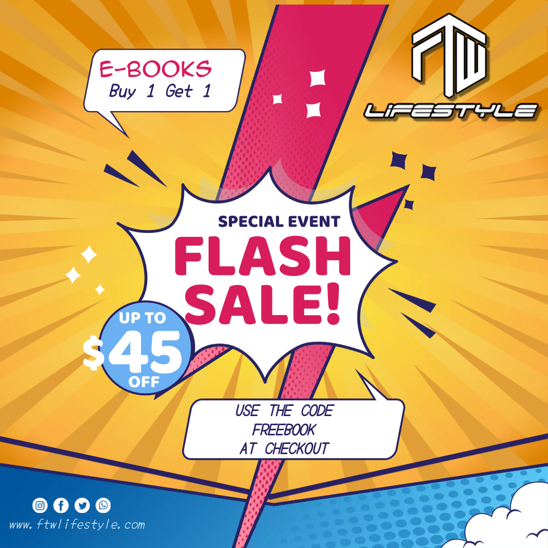 Don't sleep on this amazing flash sale! Buy our Legendary Cookbook and get the FTW Handbook for free! It's everything you need to take your game to the next level!

tinyurl.com/FTWEbook

#ebook #bogo #sale #free #buyonegetone #gaming #levelup #cookbook #flashsale #deal