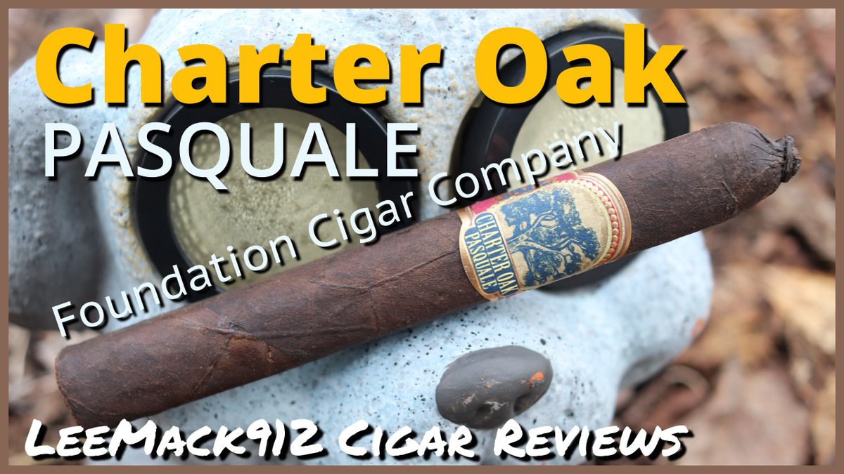 Today at 2pm EST we will be reviewing the Charter Oak Pascquale by Foundation Cigar. YouTube | LeeMack912 | youtu.be/_qUD2BCMM5U?si…