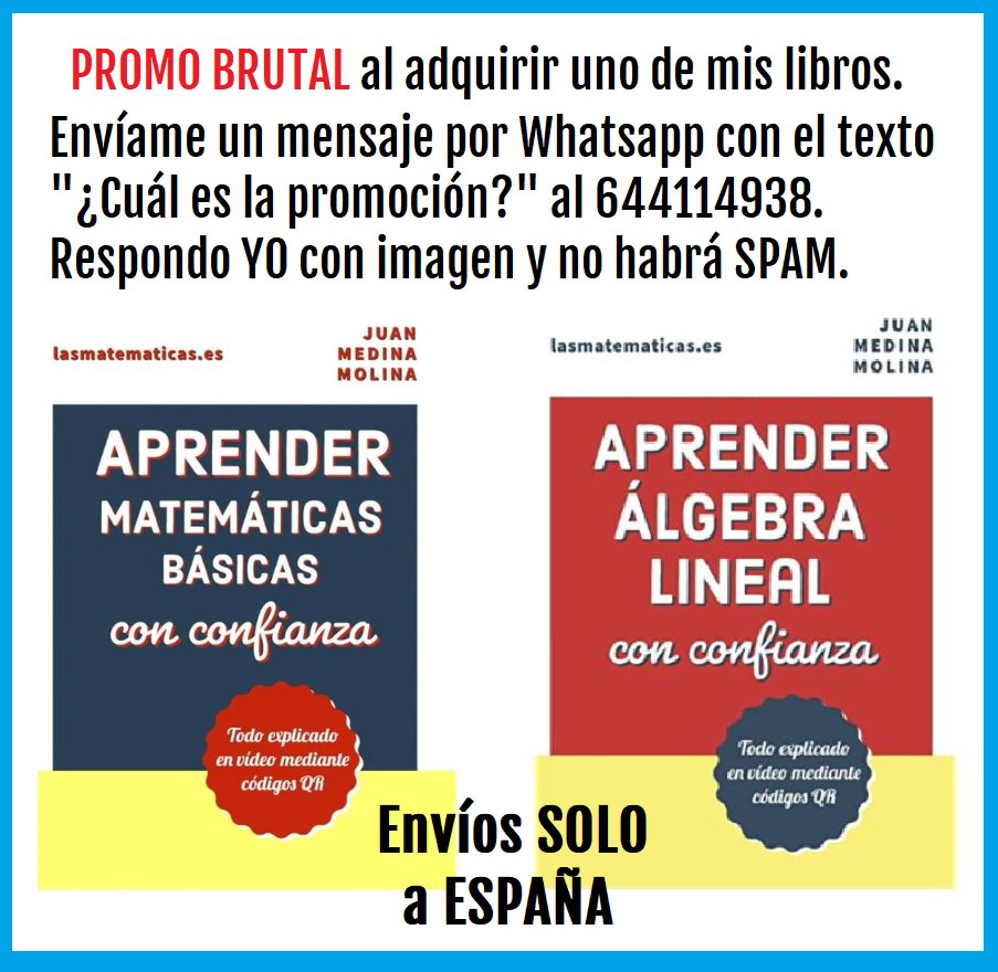 📌PROMOCIÓN BRUTAL⚡ÚLTIMAS HORAS⚡ hasta este domingo a las 23:59
1⃣ Copia el texto "¿Cuál es la promoción?"
2⃣ Envíame mensaje de WhatsApp al 644114938 pegando ese texto puedes hacerlo directamente pulsando en el enlace .
📱Te enviaré YO una imagen con la promo.