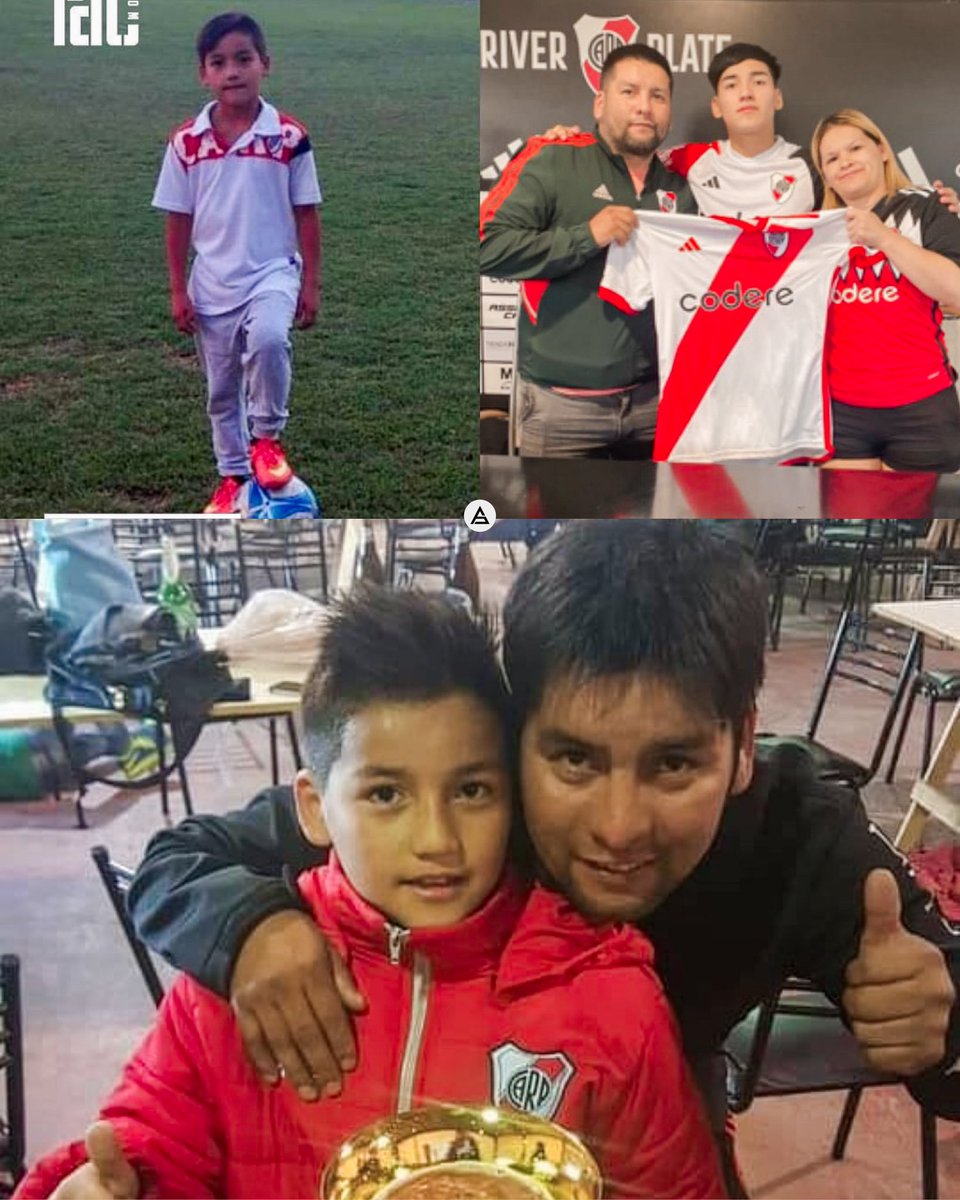 🥹❤️ Ufff, estas palabras del papá de Ian Subiabre previo a su posible debut oficial hoy con la camiseta de River:

“Hijo, este es el comienzo de algo que para nosotros fue una locura. Que te pruebes en RIVER, el equipo que amamos y somos hinchas, con tan solo 8 años. Ese día que