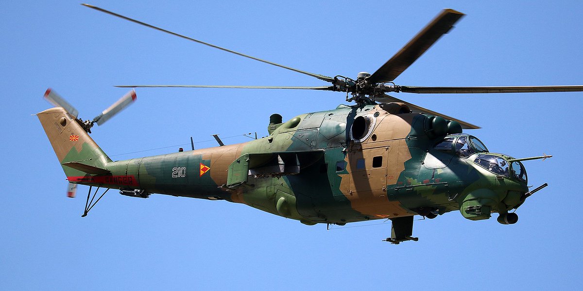 🧵              🇬🇷👉🇺🇦                 🇲🇰👉🇺🇦
Quelques annonces importantes cette semaine.
La Macédoine du N. a choisi d'acheter à l'italien Leonardo 8 hélicoptères (4 AW.149 et 4 AW.169) afin de remplacer ses 4 dernier Mi-24Hind et ses 6 derniers Mi-8 et17 qui seront donnés à 🇺🇦