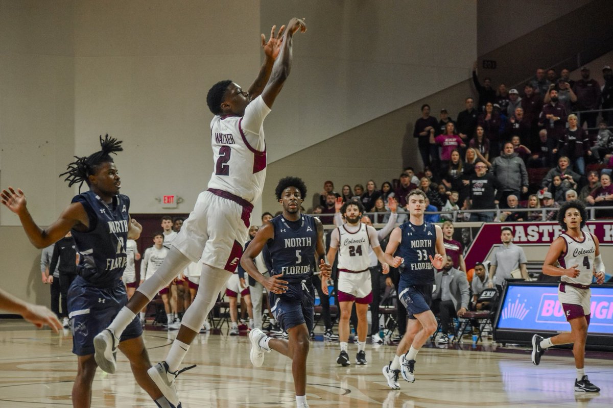 SportsEP's tweet image. In a conference-defining game, Eastern Kentucky University (EKU) men’s basketball brought down the University of North Florida (UNF) 89-76 at home on Saturday, Jan. 27. 

Read more about the game on our website. Link in bio.