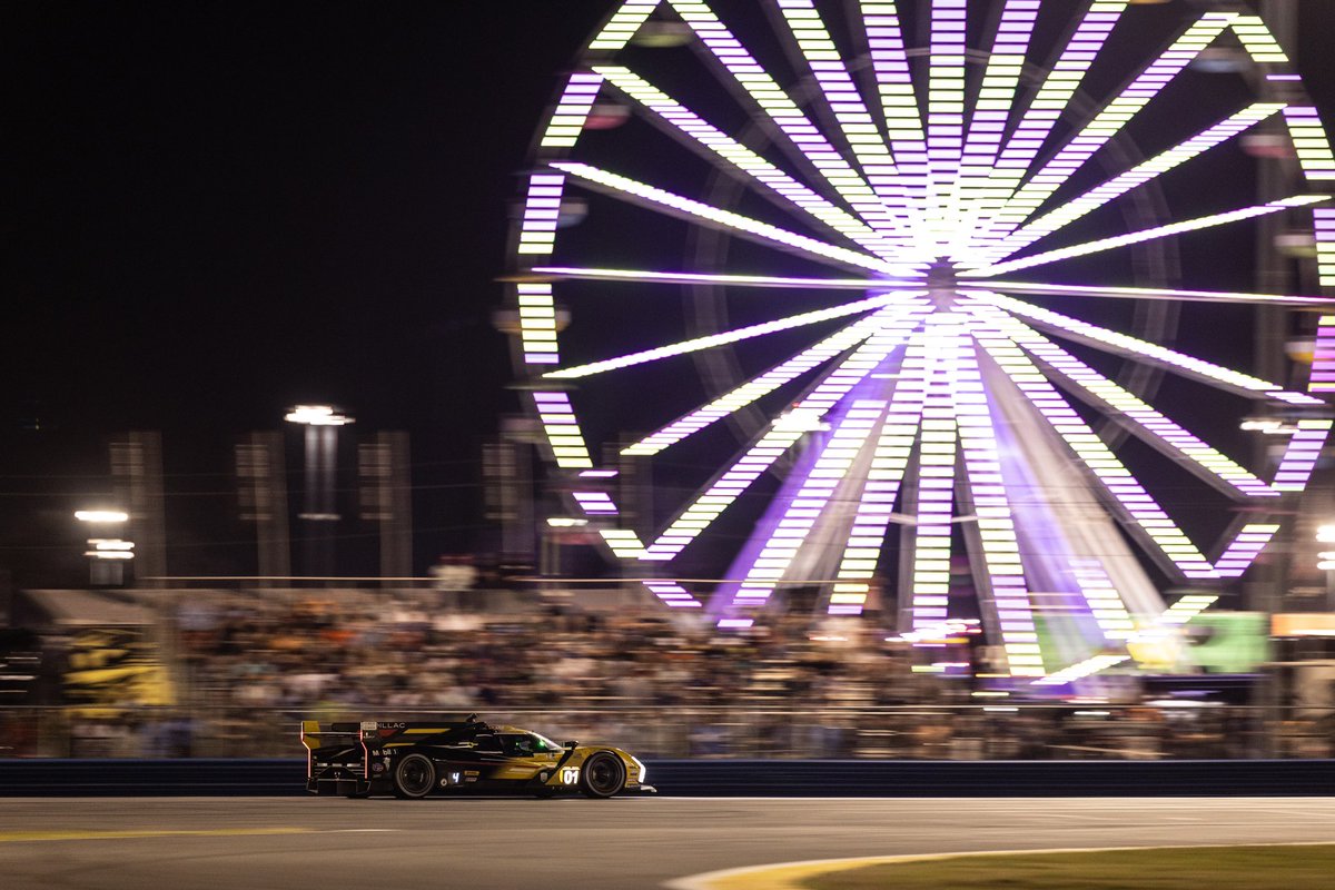 After a hard-fought 13 hours of racing, the No. 01 @cadillacvseries experienced a mechanical powertrain issue, forcing the team to retire from the #Rolex24. All eyes ahead to 12 Hours of Sebring 👊
