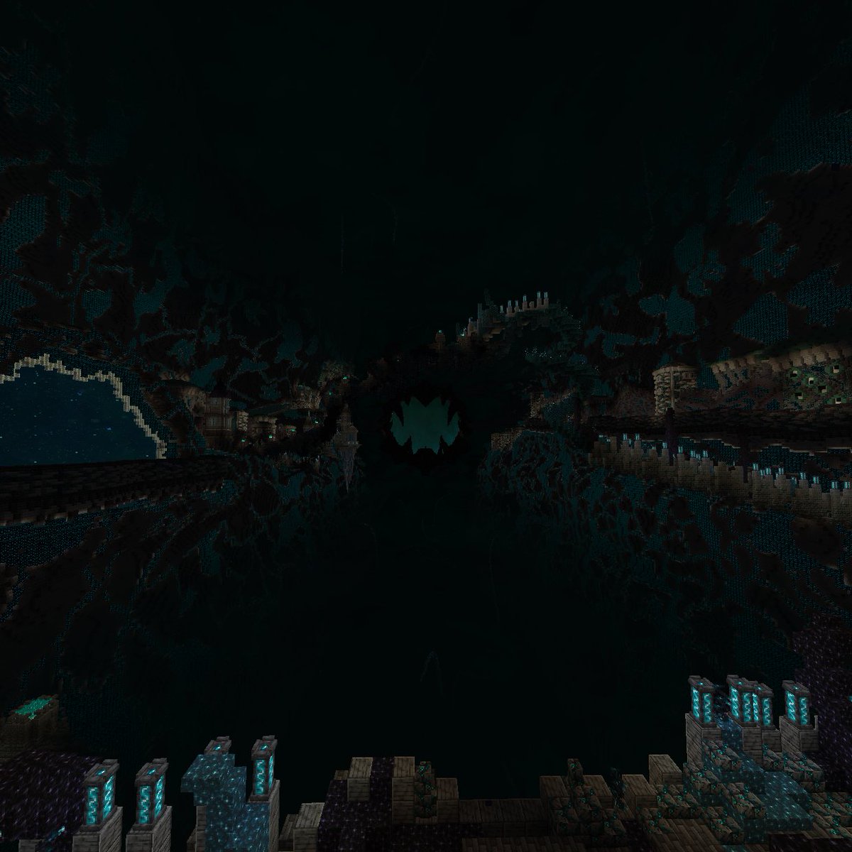 deep beneath, he rests.
in the first city, he waits.