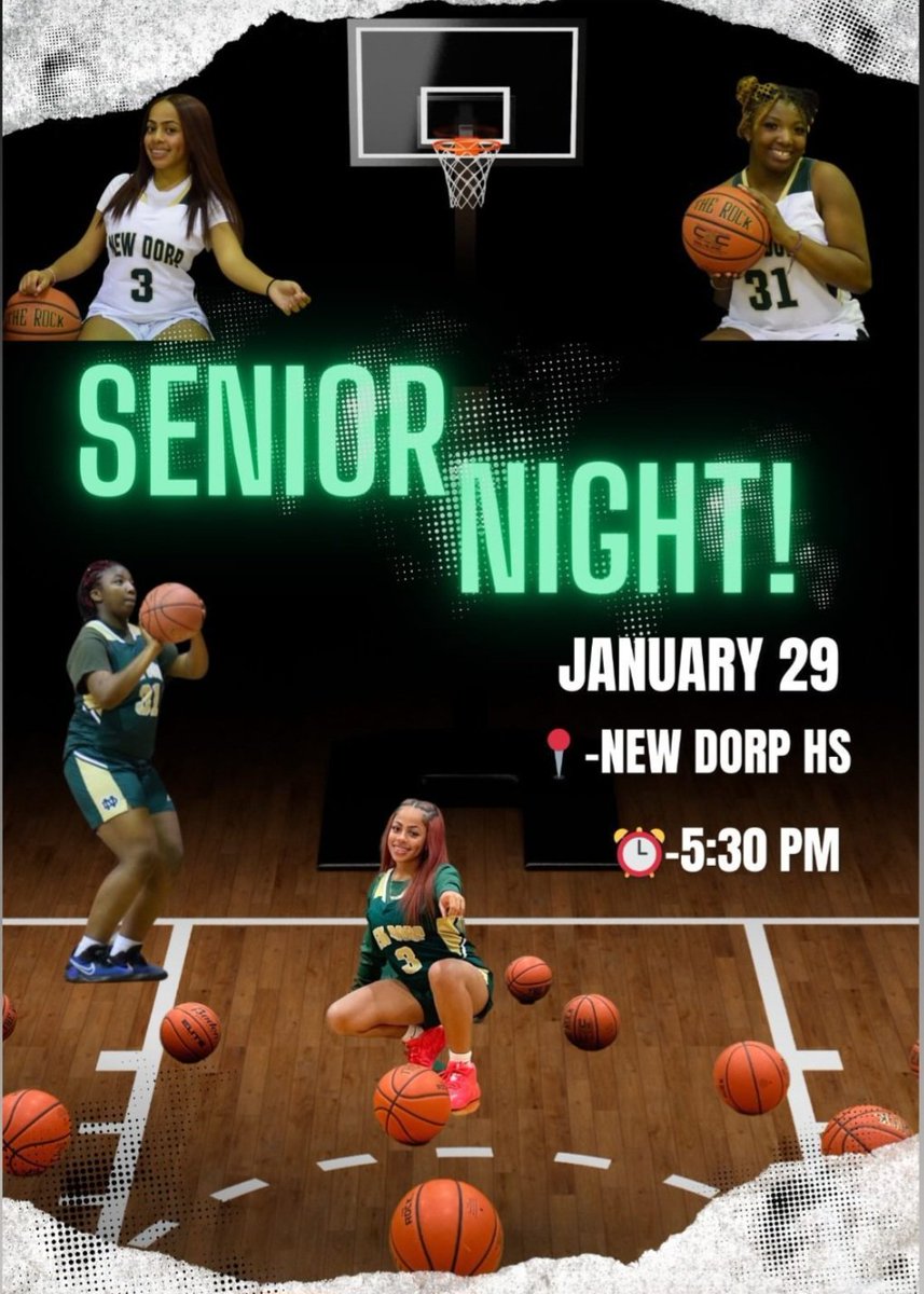 Come celebrate our seniors on Monday during our game vs Curtis High School @ 5:30pm. See you there.
 Destiny Adinnu &amp; <a href="/NisbetMya/">Mya Nisbet</a>