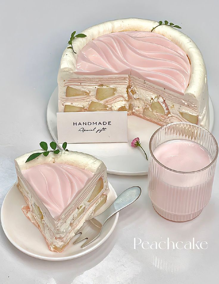 daily_dolce's tweet photo. Peach cake 🍑 https://t.co/eYUMFO9aec