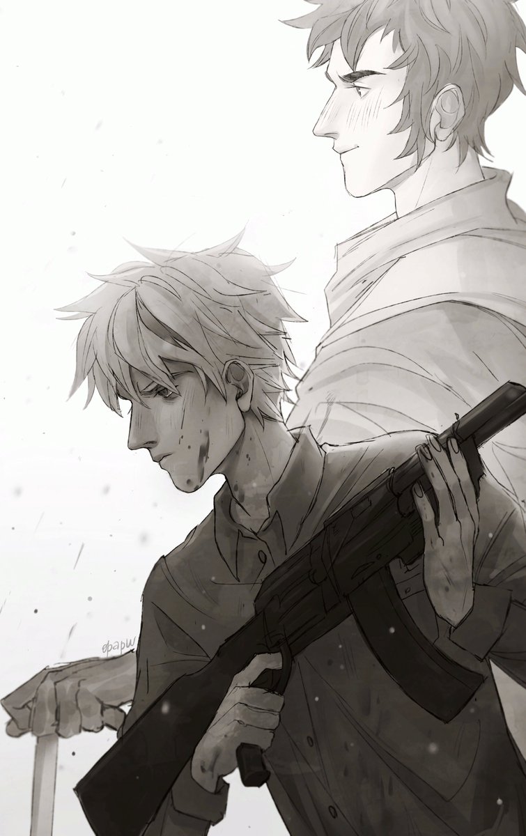 farshessa's tweet photo. 👊👊👊 😔

#ThePromisedNeverland #tpn #fanart #artistsontwitter https://t.co/VRWVDanr6l