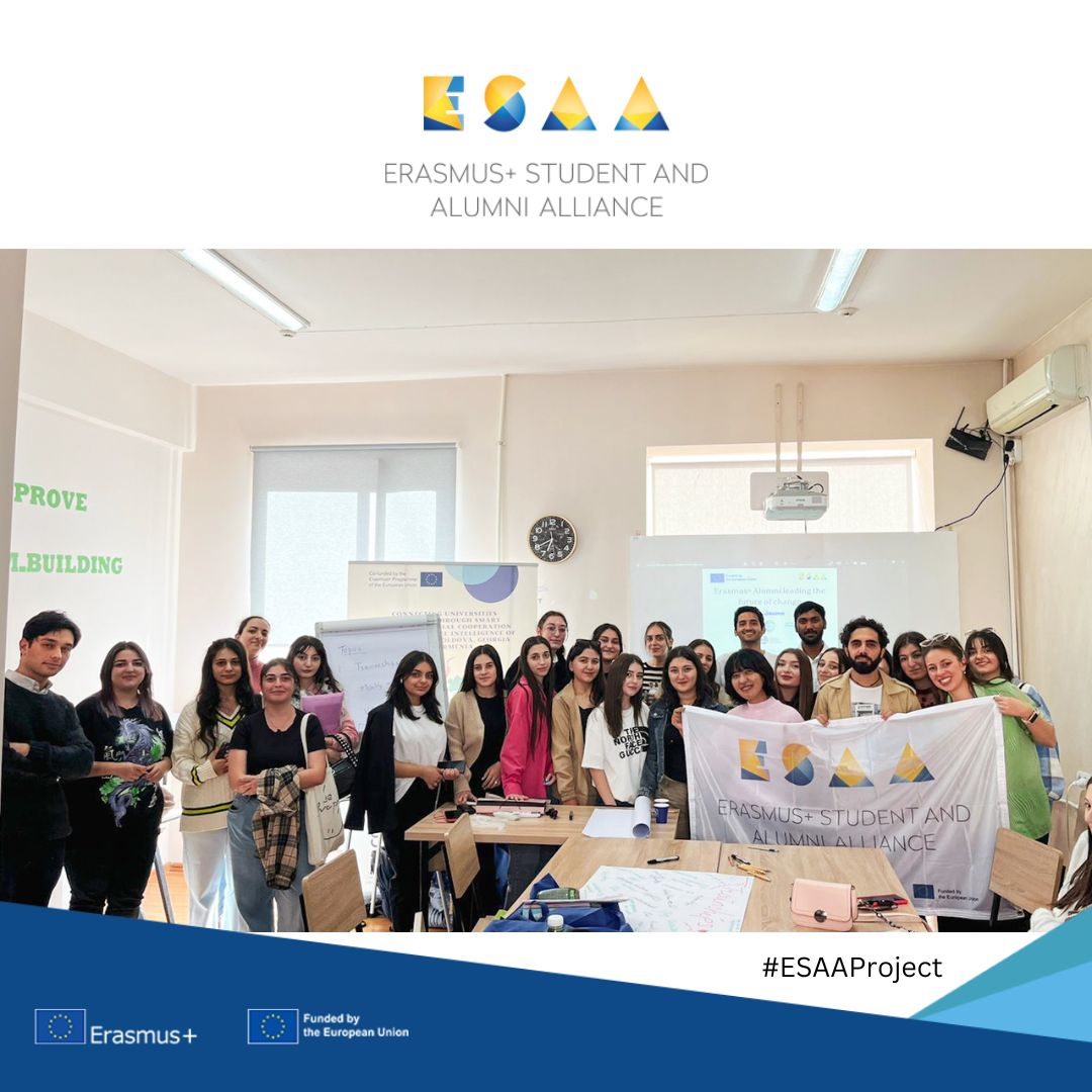 #ESAAProject Erasmus Alumni led the Future of Change 🤩

🎯On 15th - 18th October the EALFC project was held in Yerevan, Armenia where qualified representative of each ESAA organisation was discussing internal feedback over the current ESAA activity.

#ESAAeu #ESAAProject