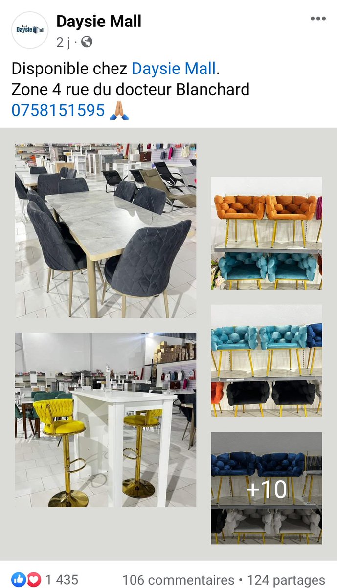edithbrou's tweet photo. Pour info, Daysie 🇨🇮 s'est lancée dans le business du bazar avec un entrepôt commercial de produits divers: Daysie Mall. 
Un vrai succès dès son démarrage !

Elle envoie ses articles en conteneur et les revend au détail. Elle est également grossiste en vêtements pour enfants. Elle s'apprêtait à lancer sa marque de matelas. 
#JesuisDaysie #StopBopda #JusticePourEsaie