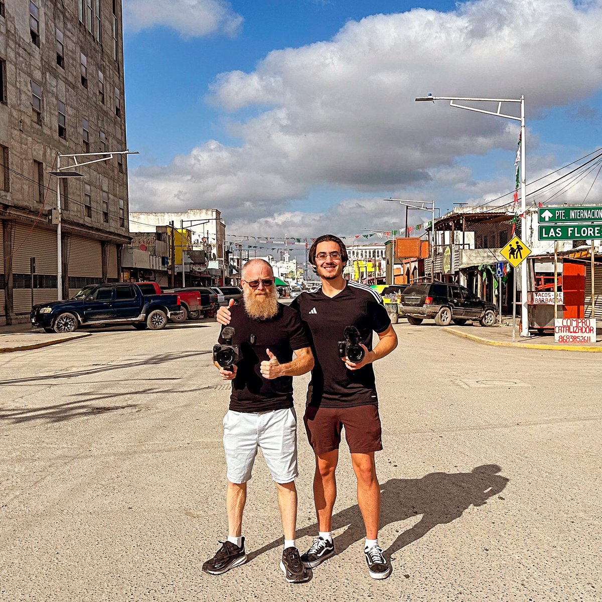 We have spent the last 2 weeks traveling the U.S./Mexico Border in Texas videoing in the border towns along the way and today, we went filming in Tamaulipas, Mexico! 🇲🇽 Brand new video coming soon with ​⁠@WatchingtheWatchmen photo by ​⁠<a href="/RealMrsAP/">Mrs AP</a> . Disfrutan su dia y nos vemos