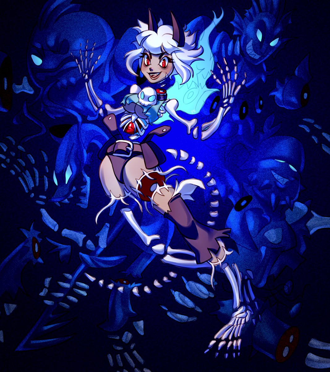PXart123's tweet photo. #Skullgirls 
My wish is... to be reunited with my family https://t.co/BXAVanRS87