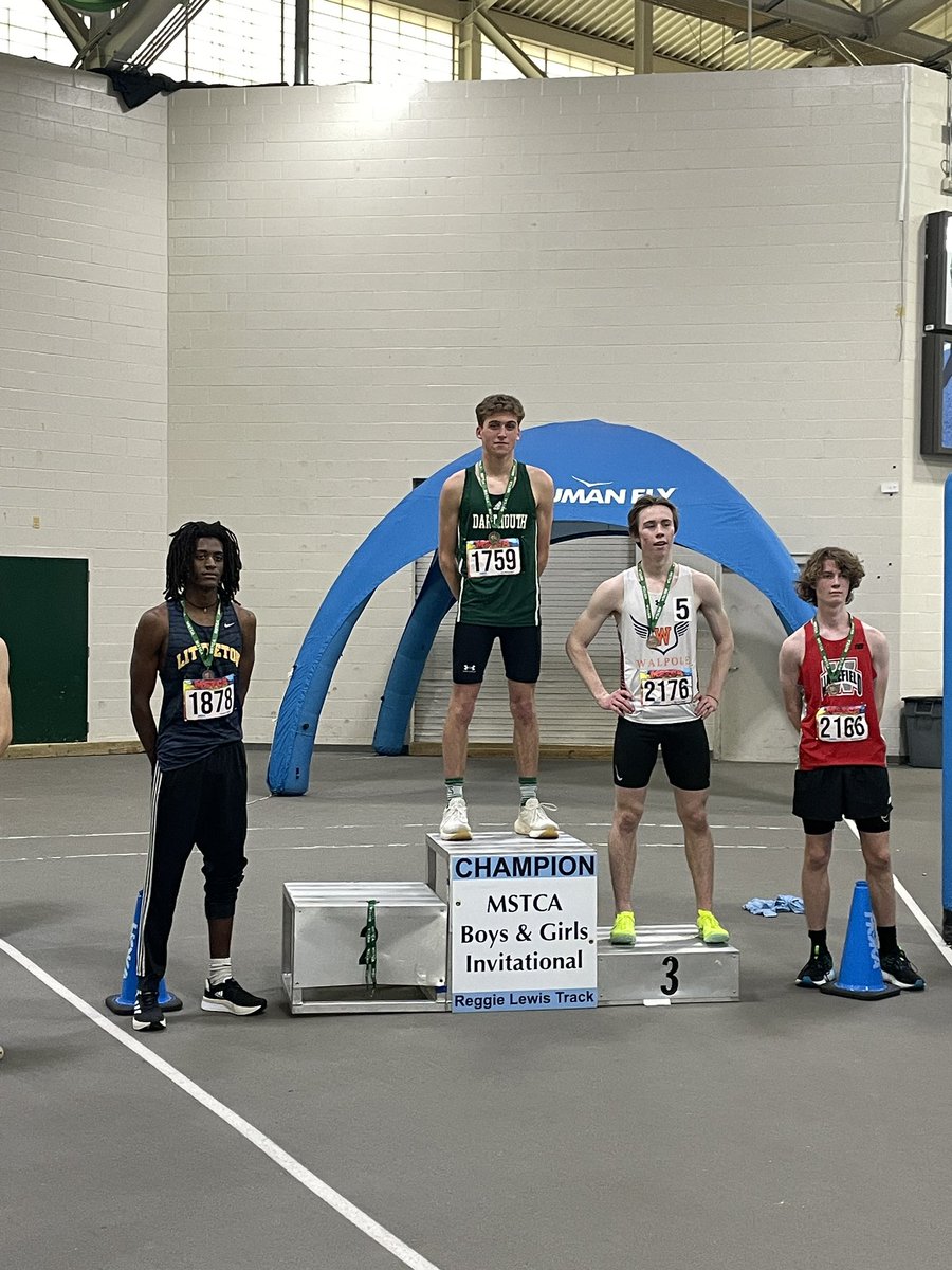 Caitlin McCarron (@coach_mccarron) on Twitter photo New School Record! Tyler Medeiros broke his own 1000m record with a time of 2:32.52 and placed 1st at the MSTCA State Coaches Small Schools Invite!
<a href="/MrBreault_DHS/">John Breault</a> <a href="/DartAthletics/">Dartmouth Indians</a> <a href="/SC_Varsity/">SouthCoast Varsity</a> New School Record! Tyler Medeiros broke his own 1000m record with a time of 2:32.52 and placed 1st at the MSTCA State Coaches Small Schools Invite!
<a href="/MrBreault_DHS/">John Breault</a> <a href="/DartAthletics/">Dartmouth Indians</a> <a href="/SC_Varsity/">SouthCoast Varsity</a>