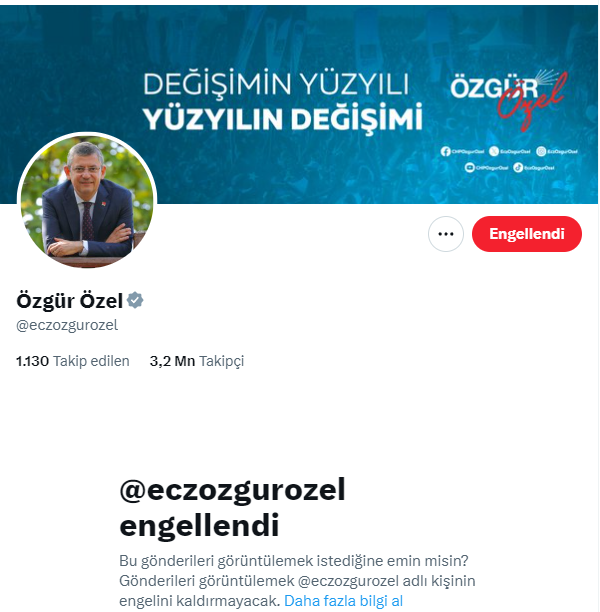 Kampanya işe yarıyor. Hızla takipçi sayıları düşmeye başladı.
Haydi herkes siyasetçileri engellemeye başlasın.
Bu çok demokratik ve haklı bir tepki.
#siyasetçileriengelle
#bagimsizadayidestekle