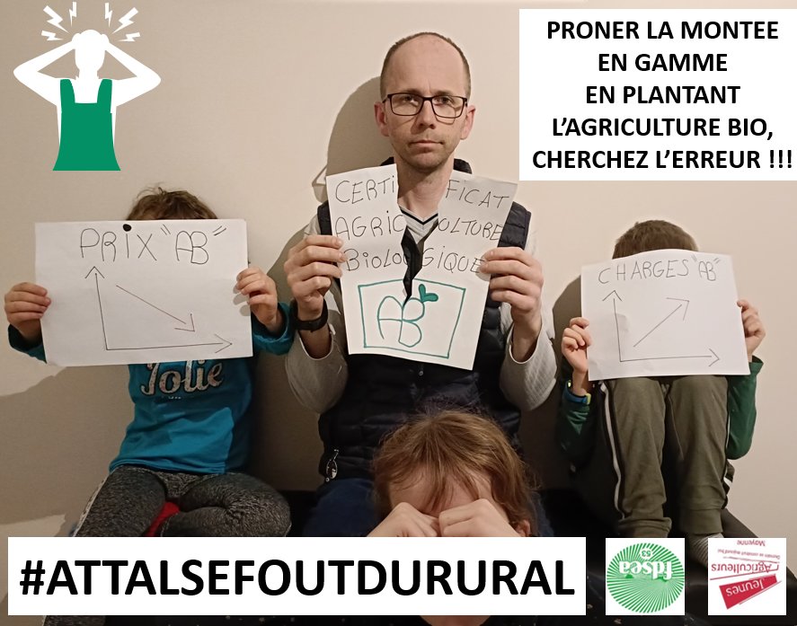 #ATTALSEFOUTDURURAL #AGRICULTEURSENCOLERE #AGRISOUSPRESSION