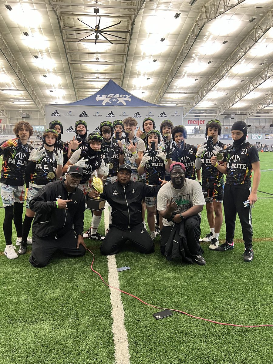 Next time you see those 14u black dudes call them champs 🏆🔥🏆🔥🏆🔥🏆

 1-2-3 Compete