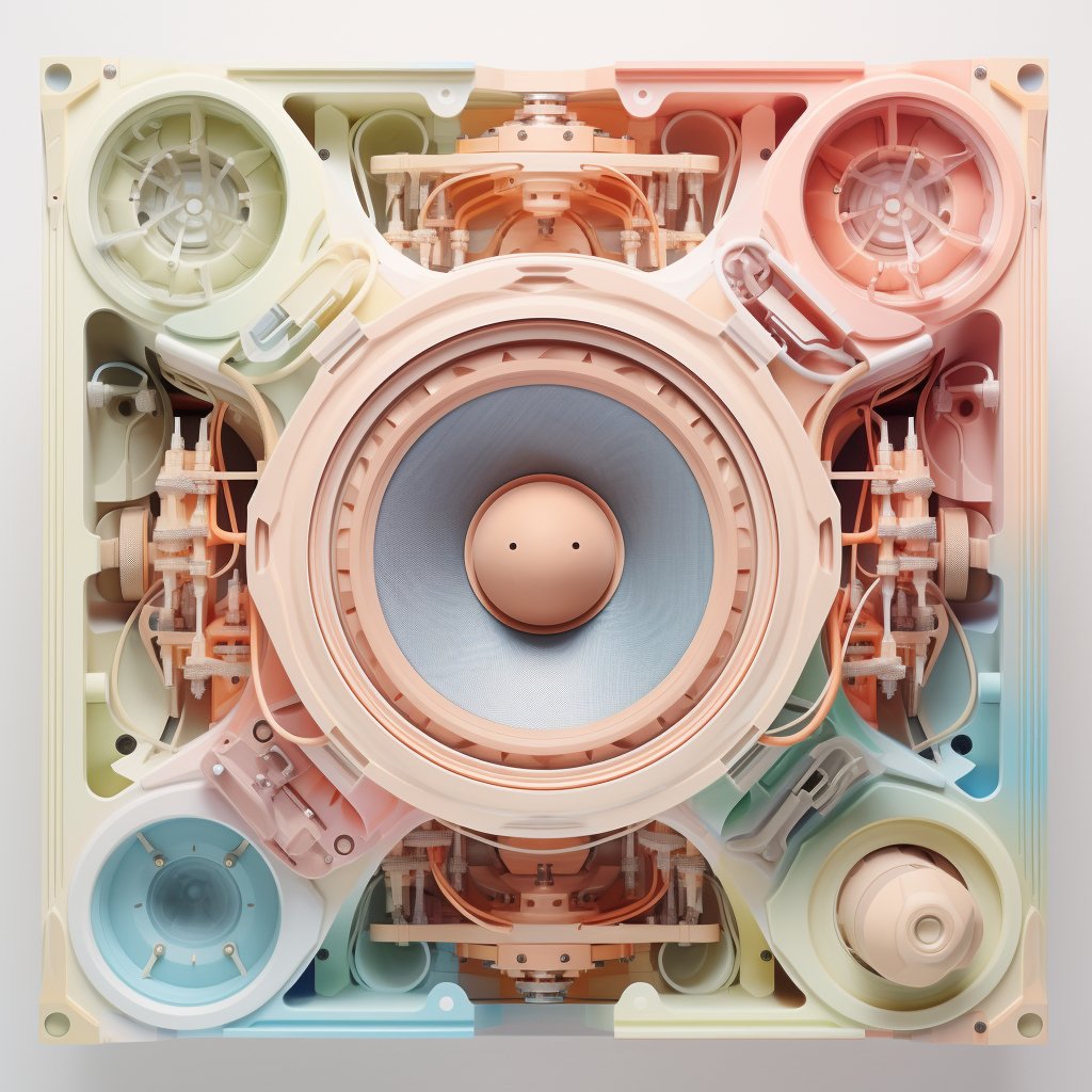 DgtlArtByJason's tweet image. More mechanical items in paste, this time a speaker... of sorts. 

#gan #neuralstyletransfer #digitalpainting #artwork #trippyart #trippy #neuralstyle #generatedart #aiartcomm #artistsoninstagram #nfts #design #algorithmicart #artcollector #artificiatart #surrealism #deepstyle