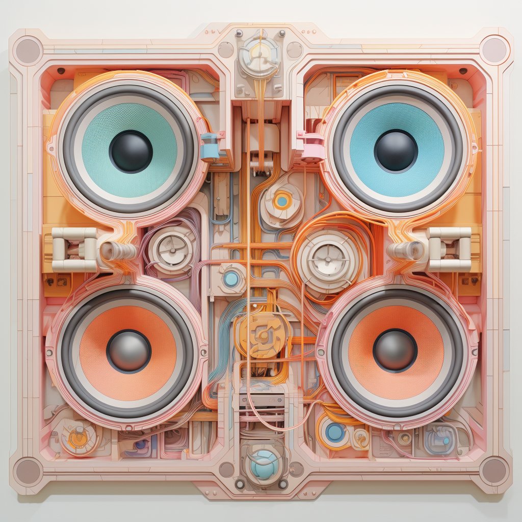 DgtlArtByJason's tweet image. More mechanical items in paste, this time a speaker... of sorts. 

#gan #neuralstyletransfer #digitalpainting #artwork #trippyart #trippy #neuralstyle #generatedart #aiartcomm #artistsoninstagram #nfts #design #algorithmicart #artcollector #artificiatart #surrealism #deepstyle