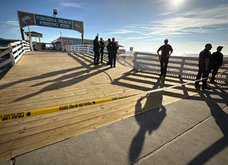 TheSDPadresFan's tweet photo. (January 27, 2024) Virginia Beach, Virginia - Vehicle drives off Virginia Beach Fishing Pier; recovery efforts underway

A vehicle crashed through the end of the Virginia Beach Fishing Pier on Saturday morning, with the driver presumed dead.

The first call came in at 6:52 a.m. for a car that went through the end of the wooden pier off 15th Street at the Oceanfront, police said.

“From what we have, the vehicle went on the pier, drove all the way off the edge of the pier and went into the water,” said Virginia Beach police spokesman Jude Brenya. “So it’s somewhere at the end of the pier right now.”

Kaylynn Crawford, 16, and a friend were running north on the Boardwalk when they stopped to take a video of the sunrise next to the pier around 6:50 a.m. Just before Crawford started to record, she heard a big crash on the pier, apparently from the vehicle crashing through an access gate at the pier’s entrance.

A video Crawford’s father posted on Facebook shows the car driving with lights on toward the end of the pier as the sky lightens and a flock of seabirds fly by in the fog.

“Oh my God!” her friend says.

“No (expletive) way,” Crawford says, just before the car plunges over the edge and the girls gasp. “Dude, no.”

Crawford, a Virginia Beach resident, said in an interview that she initially heard a loud crash — of what she thought sounded like a car backing into the pier. Then she heard the car crash through a second gate. She hit record on her phone.

“Once they sped up, I was like, ‘Oh no, he’s going to drive off the pier.’ ”

The vehicle’s brake lights appear to be flickering on and off as the car heads down the pier, and the car appears to slow slightly just before going over over the edge, Crawford noted. She immediately called 911, saying police arrived quickly.

Several online references say the fishing pier is 1,000 feet long.

Brenya said police don’t know how many occupants were in the car, and he did not have the vehicle’s make or model to release. The vehicle “is at the bottom of the ocean,” Brenya said, and cannot be seen from the surface.

While no body had been recovered as of 4 p.m. Saturday, he said Virginia Beach Police are working on the presumption that there’s a deceased person in the car.

“But we need to recover the vehicle to confirm that,” Brenya said.

Police have not released any information on who they believe was in the car or why investigators believe the driver drove off the pier.

Divers were not sent to look inside the car, Brenya said, but other technology has been used. He said he didn’t know how deep the water is in that area.

“We are still trying to collect the right assets to be able to recover the vehicle,” he said. “And it seems like we’re gonna have to rely on private companies. We might actually be recovering the vehicle either later (Saturday) or at day break.”

With the weather patterns and equipment available, Brenya said, the retrieval will most likely happen Sunday.

Debbie Lou Hague, owner of the pier restaurant Ocean Eddie’s, went to the scene early Saturday morning.

“Somebody drove their car through all of our gates,” said Hague.

Large metal gates block the entrance to the pier this time of year because it is closed, and there’s another gate that can be opened for access to the restaurant, according to Hague.

“That’s a heavy gate,” she said. “It’s hard to move for me when I go in the morning.”

After breaking through the first set of barriers, the driver went to the right of a turnstile gate just beyond Ocean Eddie’s, where fishermen buy tickets to access the pier.

“It almost leads me to believe they knew the area,” Hague said.

Ocean Eddie’s cooks arrived a few minutes after the driver went over the end of the pier. The restaurant usually serves breakfast.

“Not today,” Hague said.

Full Article: https://t.co/XWkVcJn4qX