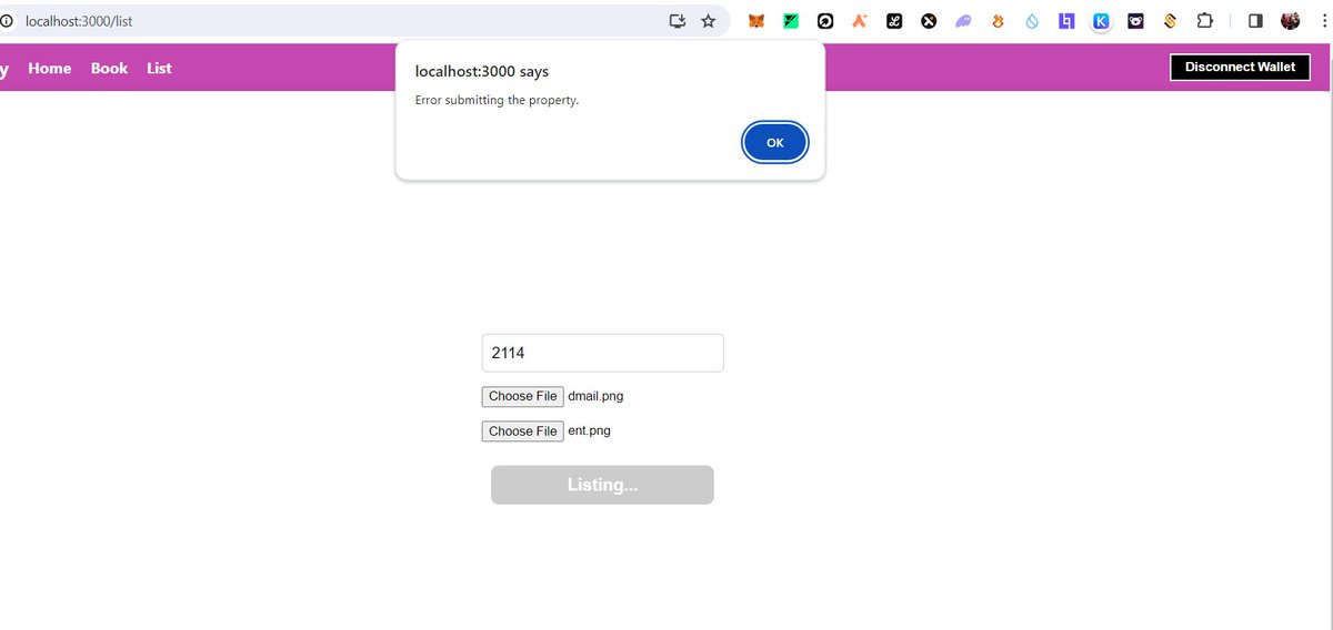 0x2141's tweet photo. Deployed airbnb Dapp on @fuel_network with the help of @0xmetaschool. Deployment was successful but dealing with frontend because of unstable version of svgo, will fix it later. It was great experience using fuel and metaschool. Developers should try it. https://t.co/EsqOaTk13F