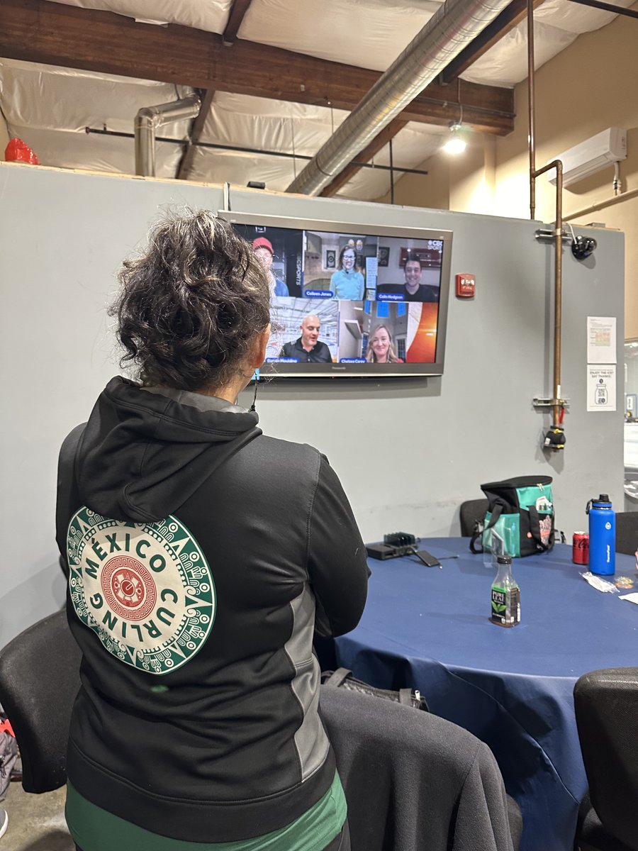 So proud to help bring the @worldcurling 2024 Pan Continental Curling Championships to Lacombe AB.  Team Mexico at the @bayareacurling watching the announcement by @darren_moulding  @C_hodgy  @chelscarey Looking forward to working on the committee. See you in Oct. #PCCC24