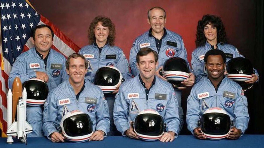 SheriffEd_HCSO's tweet image. Remembering the brave #Challenger crew. Today marks the 38th anniversary of the @NASA Space Shuttle Challenger Mission, and the disaster that claimed the lives of 7 astronauts only 73 seconds after liftoff.
Rest in Peace #SpaceShuttleChallenger crew.