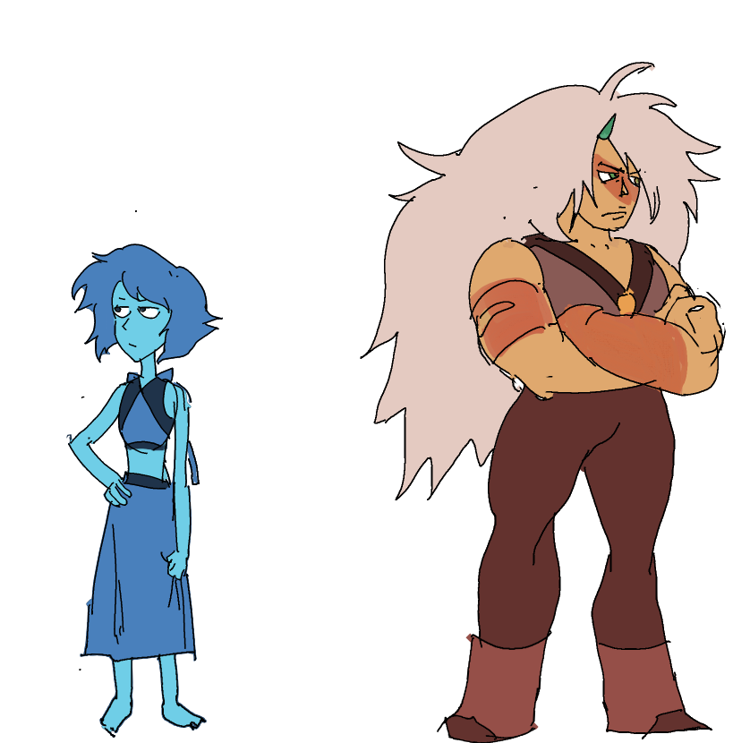 YuChi36484408's tweet photo. #StevenUniverse #stevenuniversefanart #LapisLazuli #Jasper  #Lasper #Lasper😋😋😋氵 https://t.co/Nmne6JZOU4