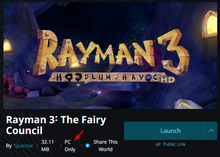 MicroMix9's tweet photo. @Alierinz ＠Quarzar1 hi there,
sorry for the ping, but i don't really have any other way to reach you guys...
i'm a bit of a rayman (game series) fan and also play on vrc, and i wanted to ask you if you can make your rayman worlds to also be quest compatible? 
thank you :) https://t.co/lqDKjplSHs