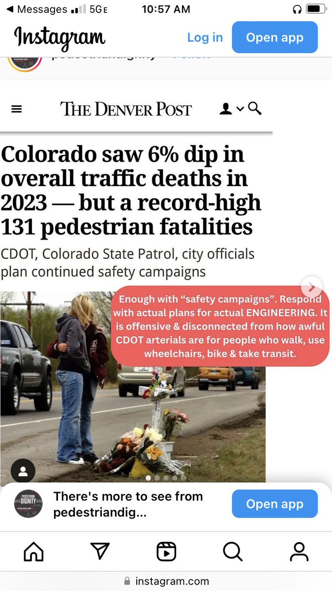 Enough with “safety campaigns” that try to educate while failing to ENGINEER safe streets.

We don’t need yard signs, media posts, road billboards, et al.

Our officials are failing at the most basic of all their mandates: protecting us from preventable harm.

#PedestrianDignity