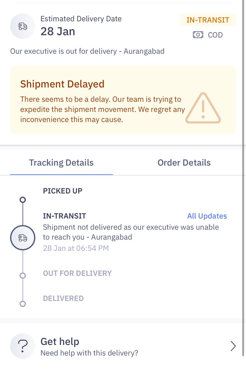 omer_khann's tweet photo. @delhivery @help_delhivery @delhivery @help_delhivery despite your contact. Yet again you failed to deliver today. What is this??!! https://t.co/SReTeyobhR