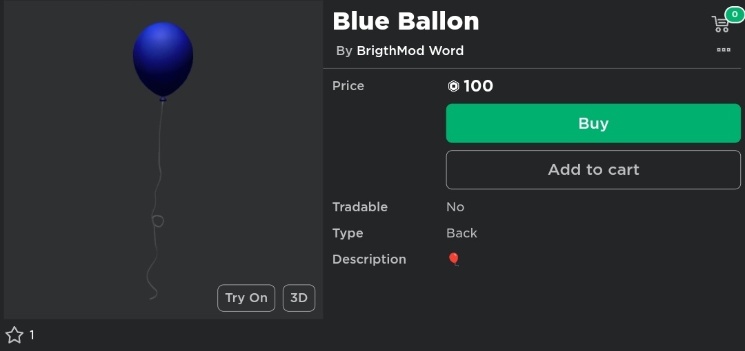 BrigthMod's tweet photo. I put the Red Balloon and Blue Ballon on sale in roblox

Price: 100 Robux

#Roblox #RobloxDev #RobloxUGC

Red Ballon: https://t.co/ea1oMml6sI
Blue: https://t.co/WleaV9Wq7A https://t.co/rowPMXI3d0
