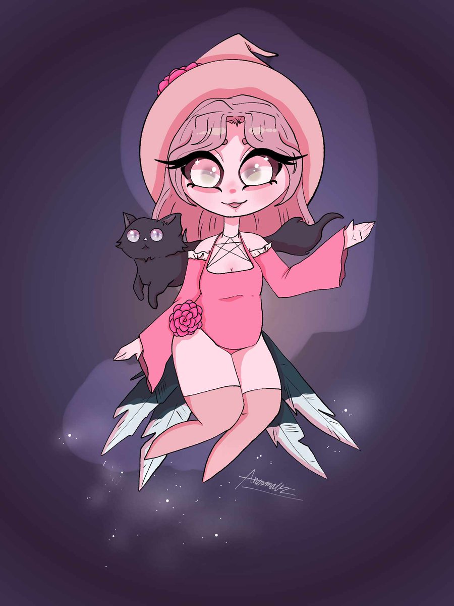 Sooooo I may have found my new favorite way to draw cute little characters. The first one is one I made for myself to represent me in reels and videos I make. But then I went off and drew more for some family and friends. Spooky cuties~! 

#spookycute #cute #art #cutecharacters