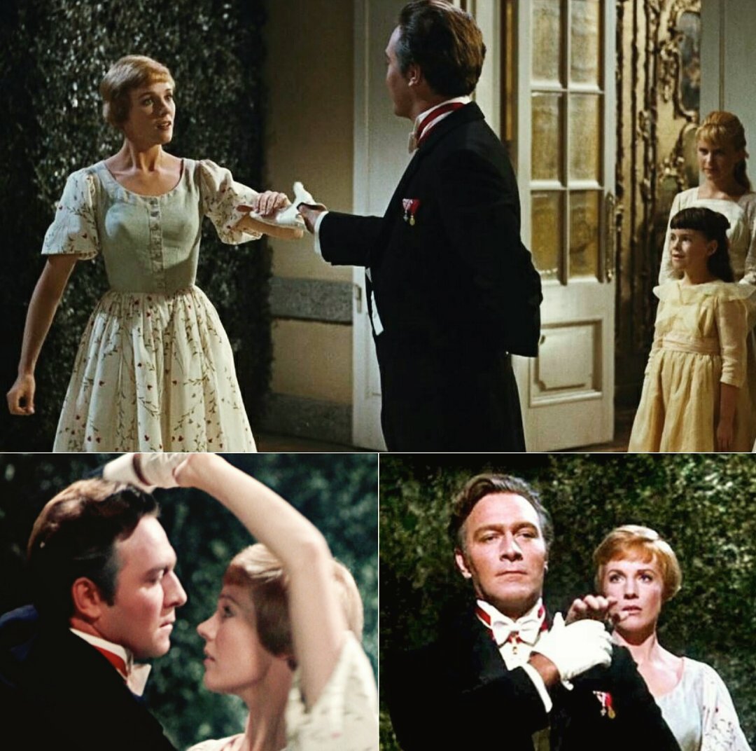 'The filming of it felt as magical as it looked. It really was so beautifully choreographed and it was shot so extraordinarily, it did look as though we were floating. And the romance that was in the air...it was lovely to shoot.'

Julie Andrews.
@SoundofMusic