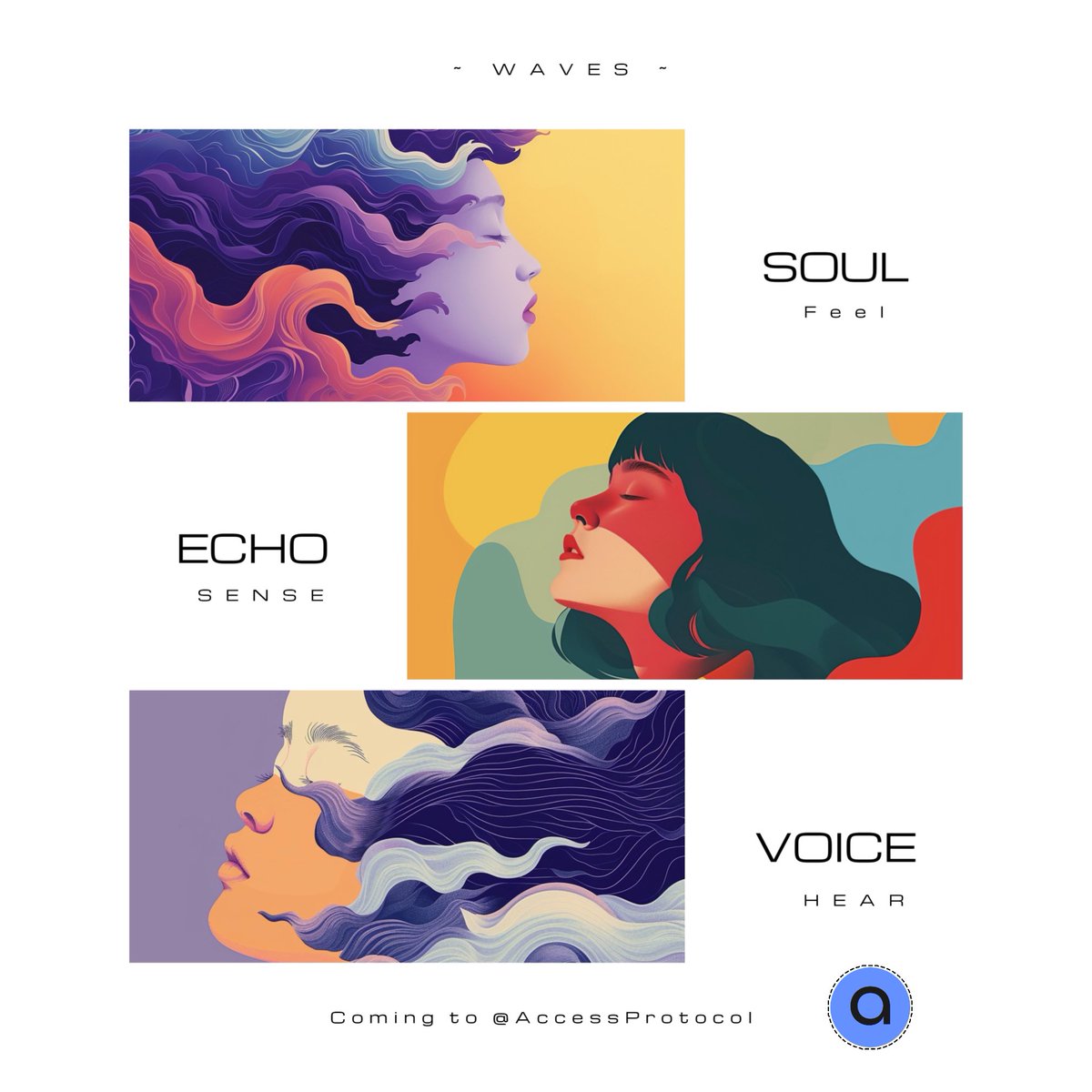 Coming to <a href="/AccessProtocol/">Access Protocol</a> ! 
The February drop. We are going waves! Showcasing here only 3 pieces! The fourth one still in the kitchen, I still need ginger to perfect the plate 🧑‍🍳

<a href="/AccessProtocol/">Access Protocol</a> will support you and gives you a place for your art. A win win! 

Subscribe ⬇️