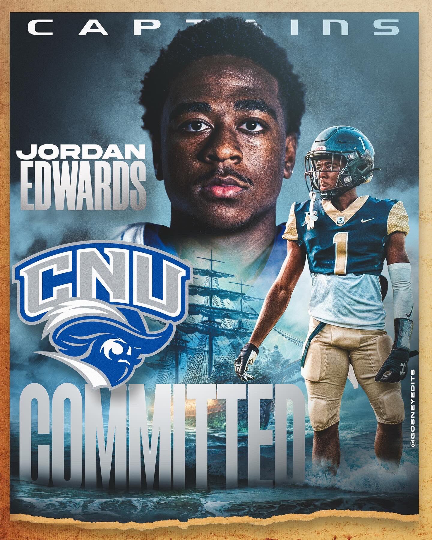 Jordan cheap edwards football